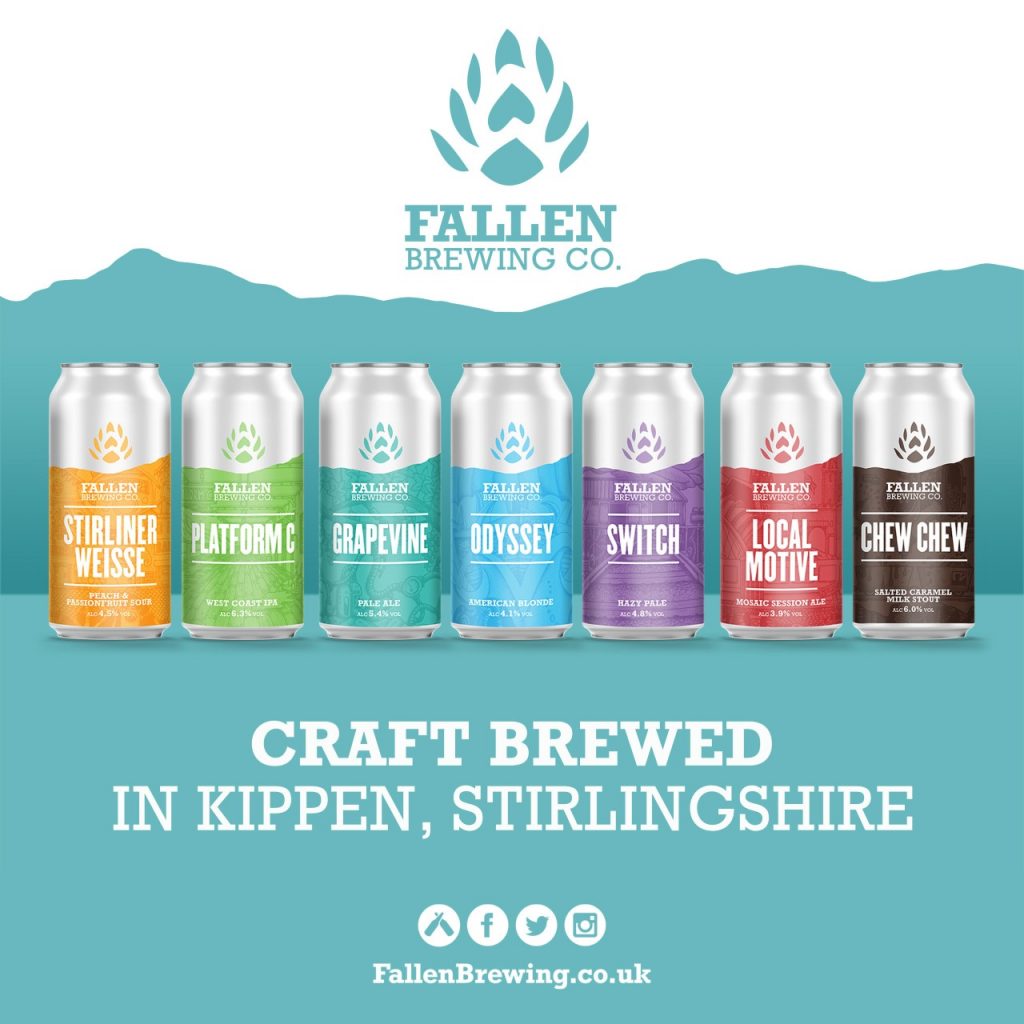 Scottish Craft Beer - Fresh Look for Fallen Brewing